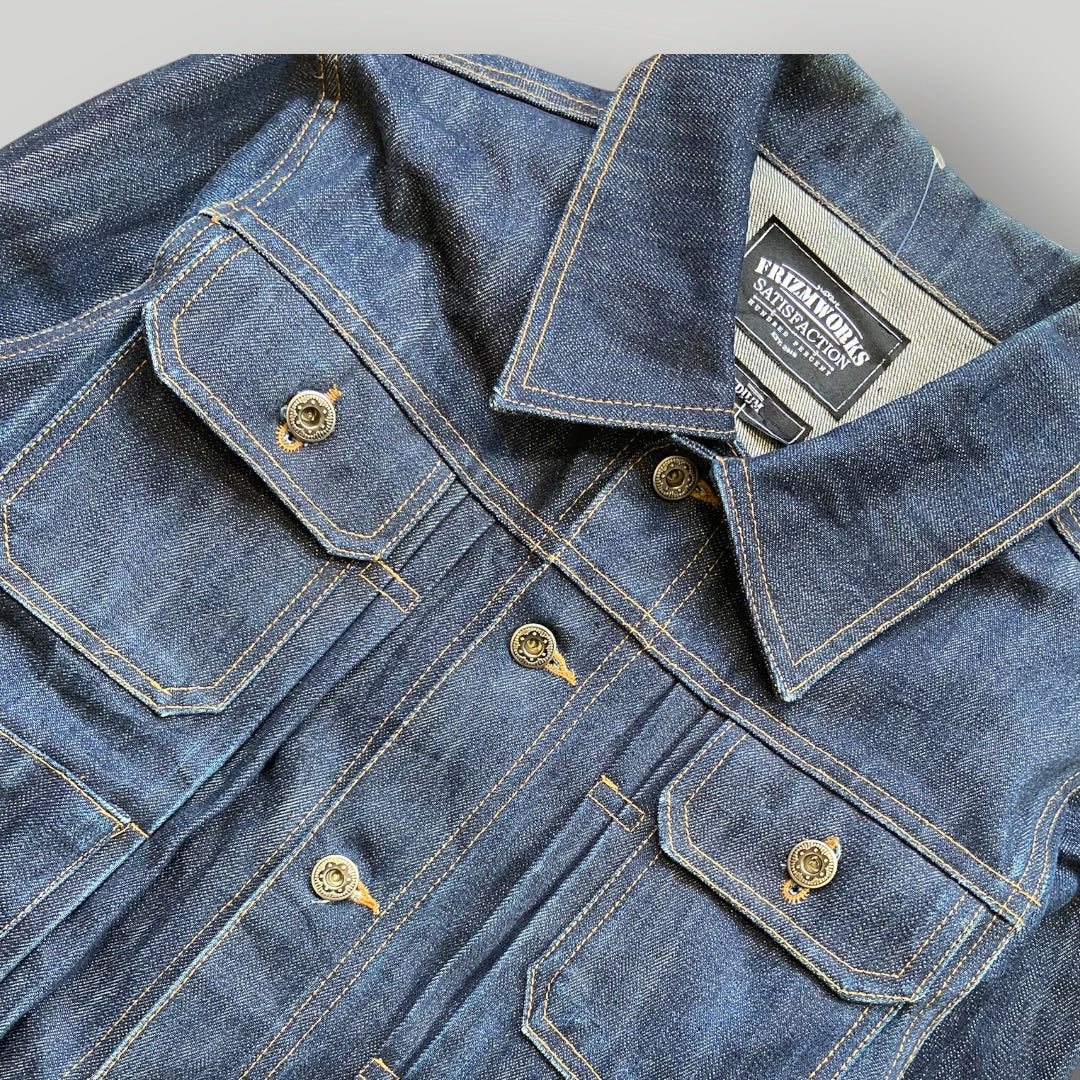 Frizmworks Raw Denim Type2 Denim Jacket M | Default Title, Indigo