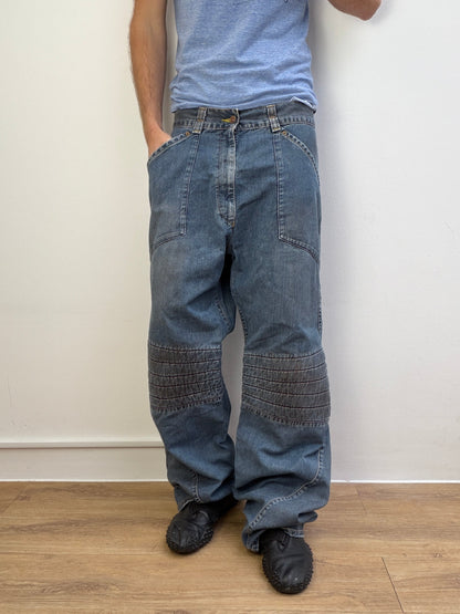 Levi's Engineered Panelled Jeans | W36, Red
