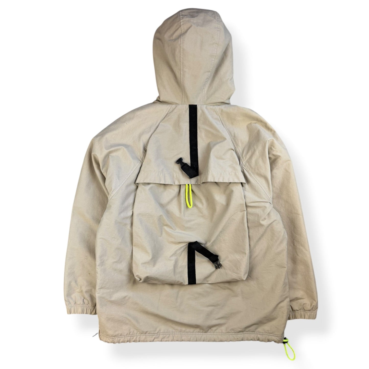 2000's DKNY Integrated Backpack Jacket (L) | O/S, Multicoloured