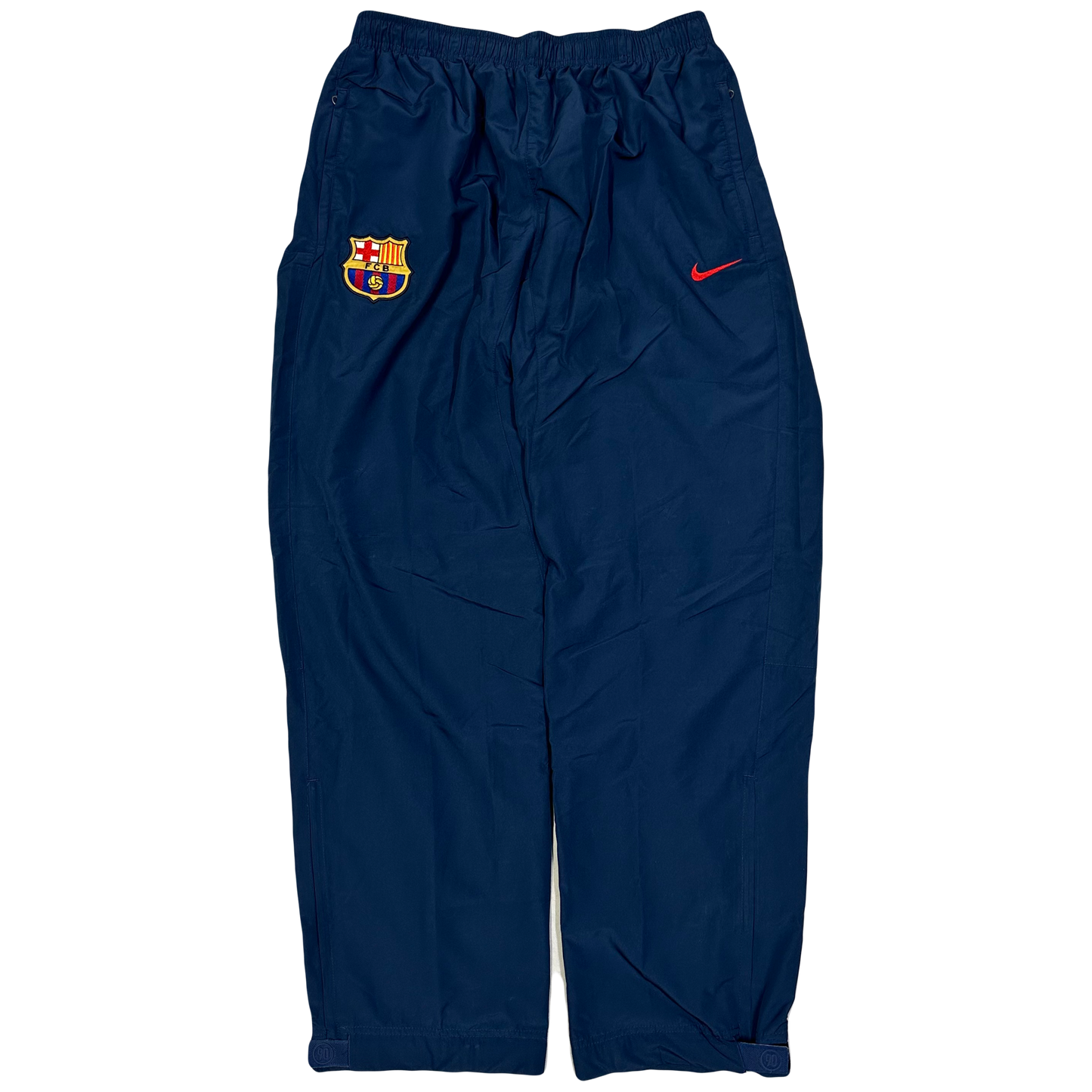 Nike Total 90 Barcelona 2005/06 Tracksuit In Red & Navy ( L )