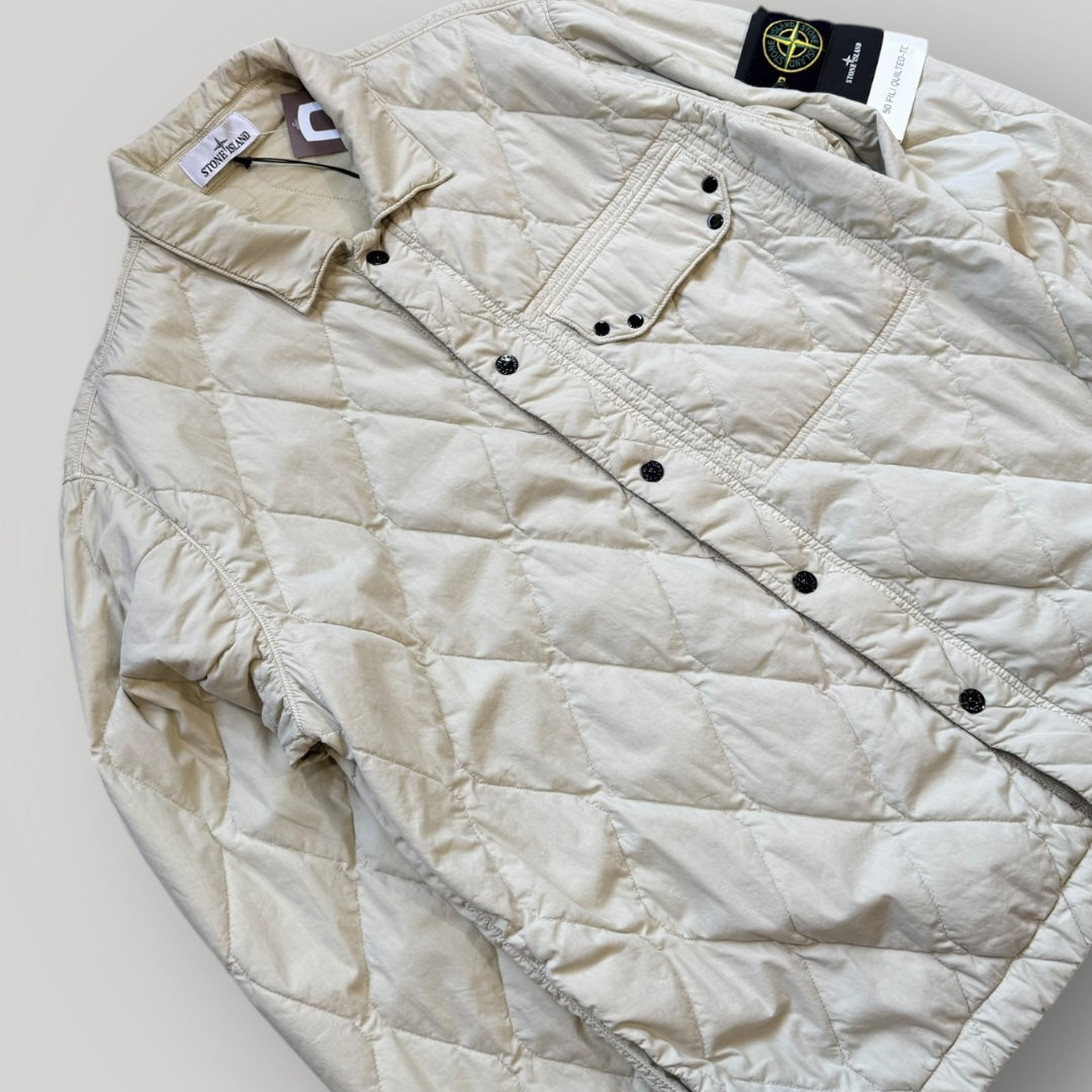 Stone Island 50 Fili Quilted-TC Jacket L