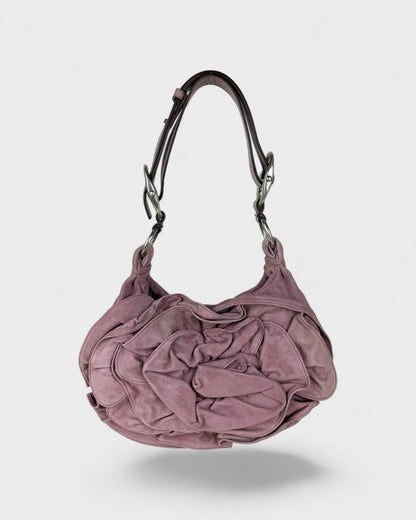 2003 Yves Saint Laurent YSL Rive Gauche Suede Nadja Handbag | O/S, Multicoloured