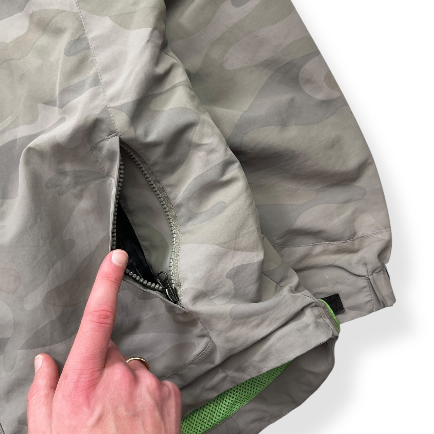 2000's Airwalk Camo Goggle Jacket (XL) | Default Title, Camo