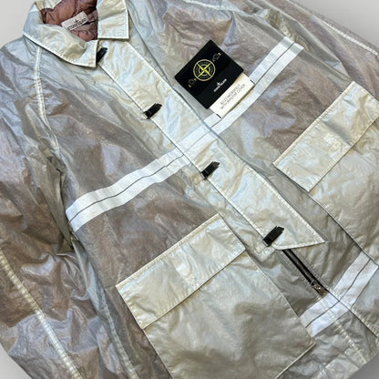 Stone Island 40th Anniversary Microfelt Ripstop Cover Jacket XXL