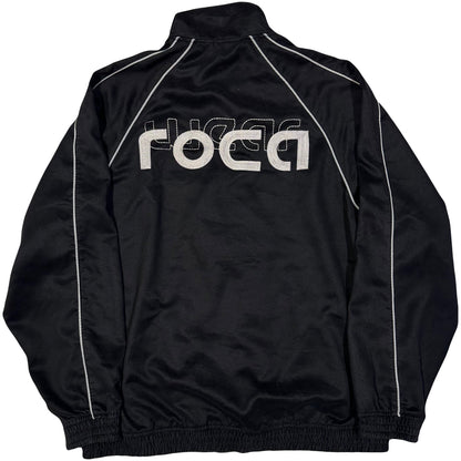 Rocawear Velour Track Jacket In Black ( L )