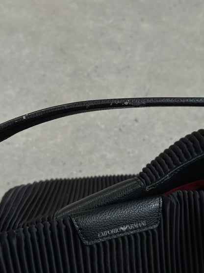 Emporio Armani Pleated Shoulder Bag