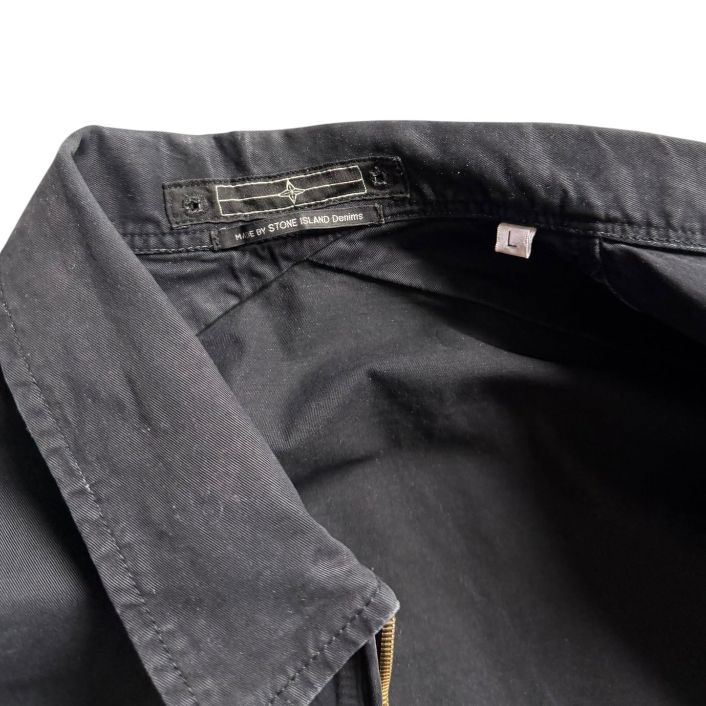 AW2007 Stone Island Denims Jacket (M) | Default Title, Navy
