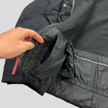 Prada Sport AW02 Technical Padded Ski Jacket - IT50 | Default Title, Black