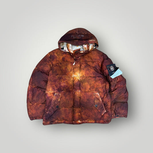 Stone Island x Supreme AW/20 Paintball Camouflage Crinkle Reps NY Down-TC Jacket L