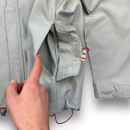 2000's Reebok Technical Dual Zip Jacket (XL) | Default Title, Grey