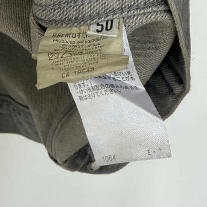 fw1999 helmut lang washed denim jacket | O/S, Grey