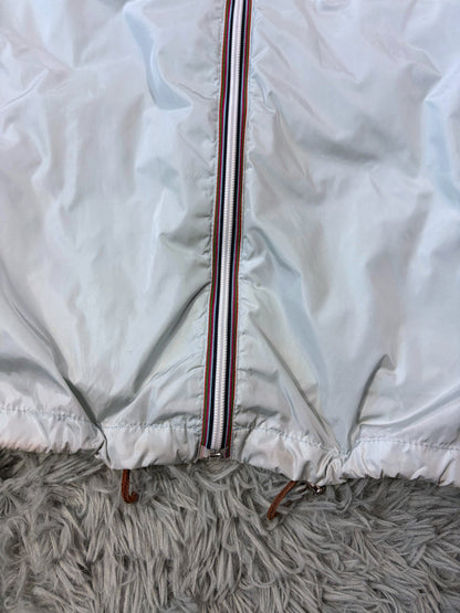 Prada Sport 00’s Ice Blue Contrast Detailed Nylon Windbreaker - M/L | O/S, Ice Blue