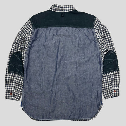 Junya Watanabe MAN 2019 Shadow Plaid Cargo Shirt - M/L