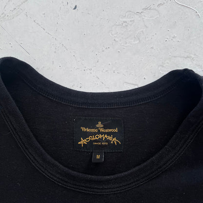 2000s vivienne westwood anglomania black orb tee | Black, Black