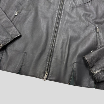 Nike 2007 Tony Spackman Articulated Slice Leather Jacket - L