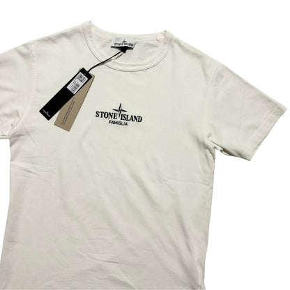 Stone Island Familia T-Shirt | Medium, White