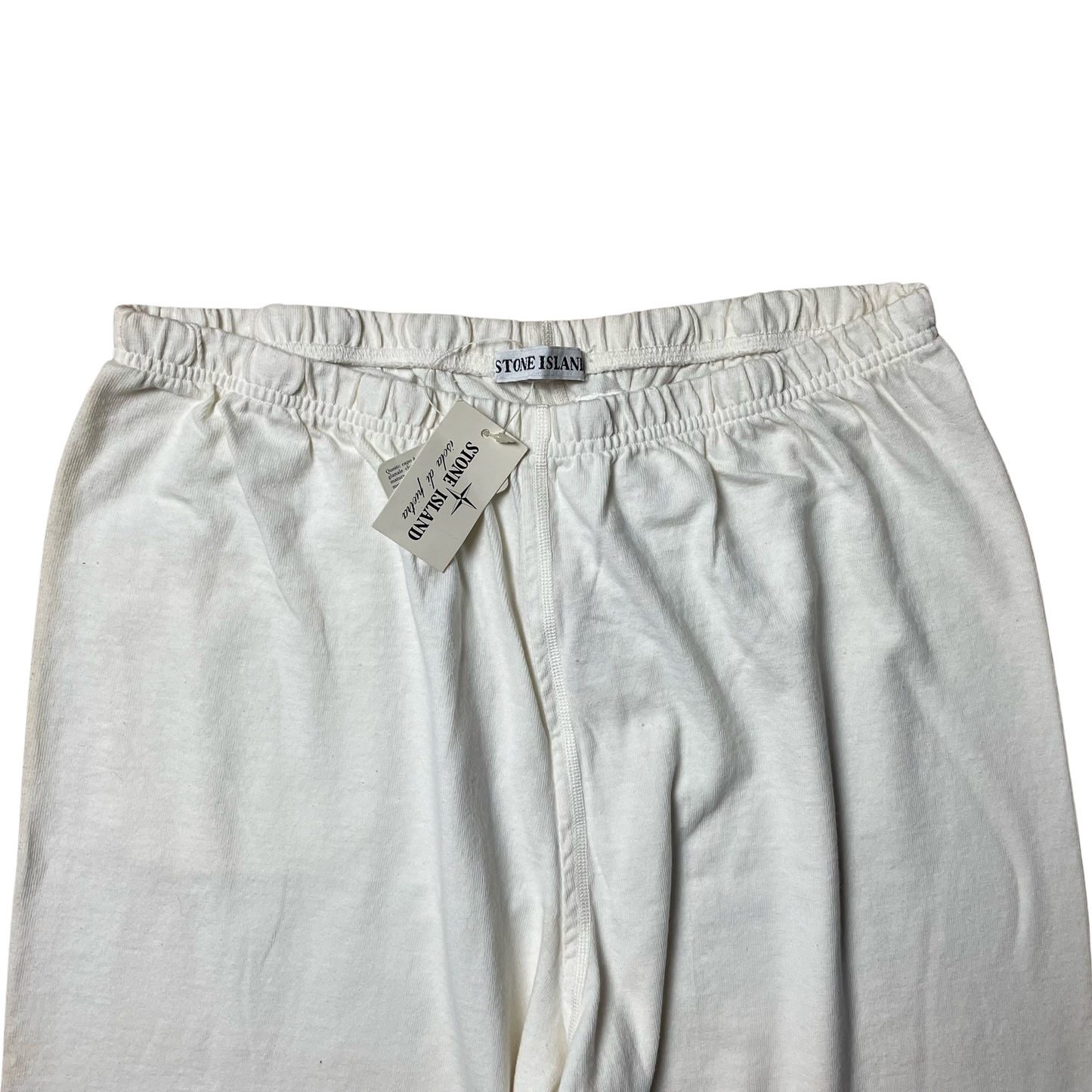 S/S 1989 White & Cobalt Blue Reflective Sweatpants