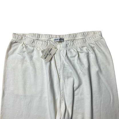 S/S 1989 White & Cobalt Blue Reflective Sweatpants