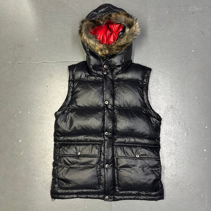 Takeo Kikuchi Puffer Jacket & Gilet With Fur Hood ( L )