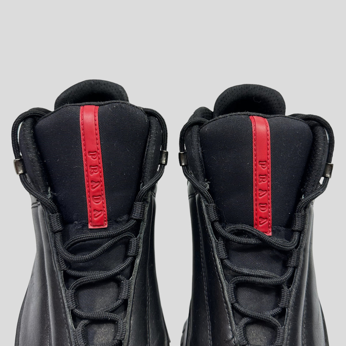 Prada Sport 00’s Leather & Nylon Boots - UK6 | 6, Black
