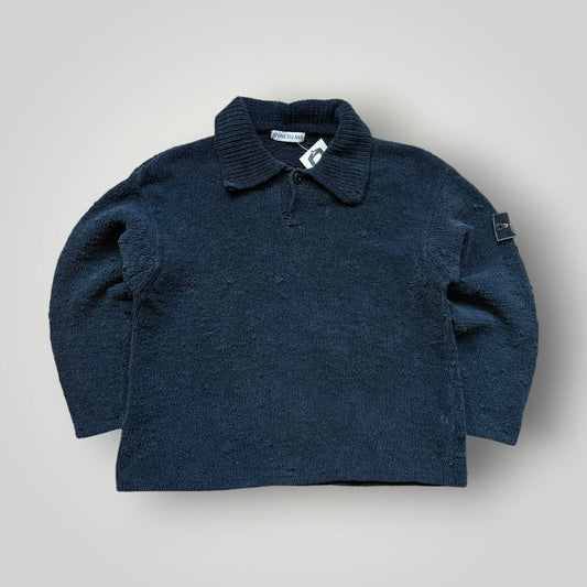 Stone Island SS/1999 Chenille Knit M | O/S, Green