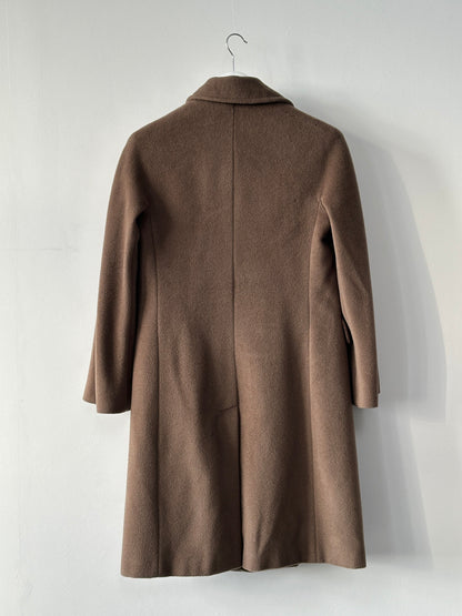 Max Mara Pure Wool Double Breasted Coat - S