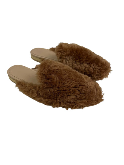 Helmut Lang F/W 2016 shearling mules