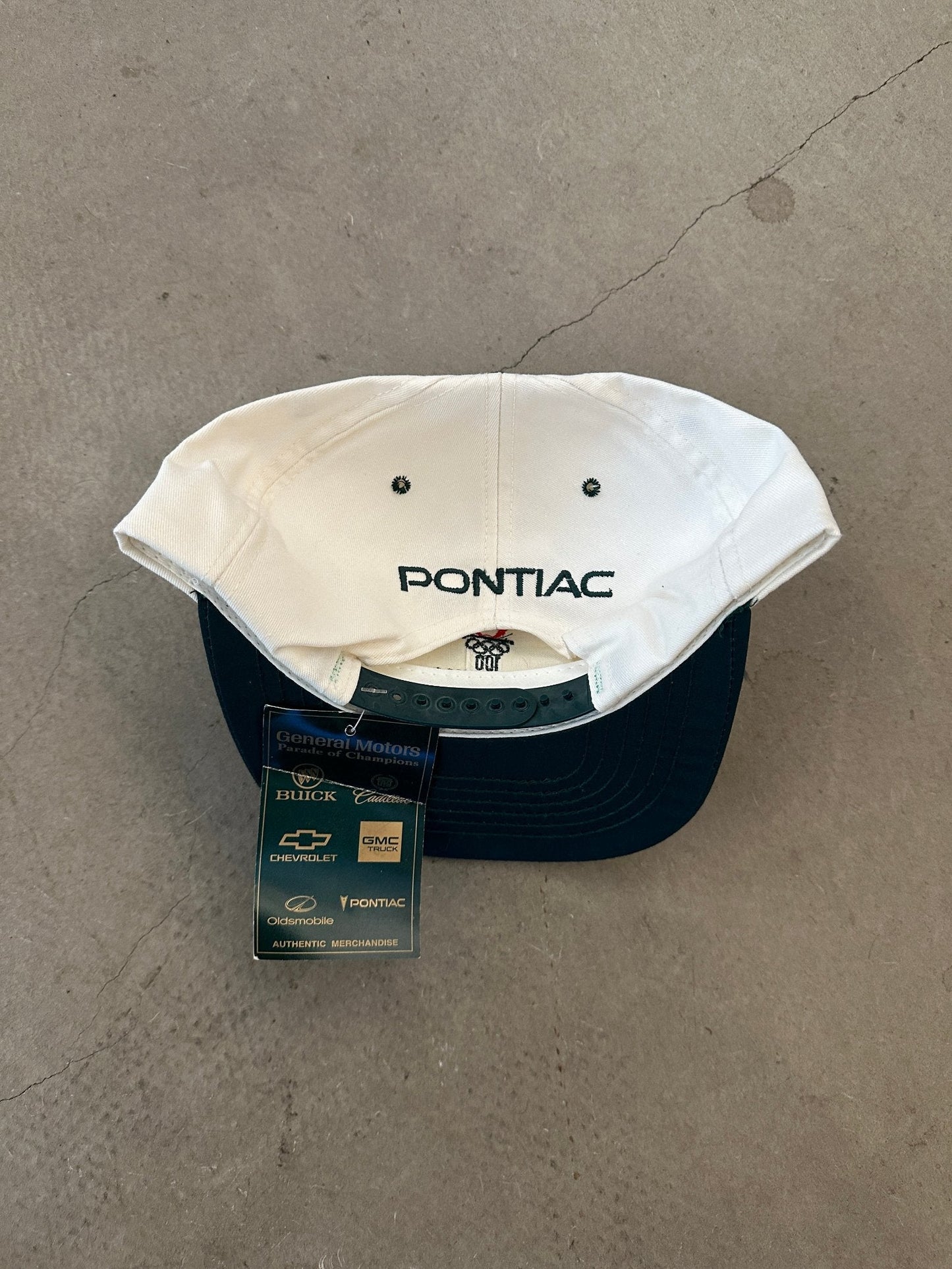 1996 Atlanta Olympics Pontiac Deadstock Cap | O/S, White