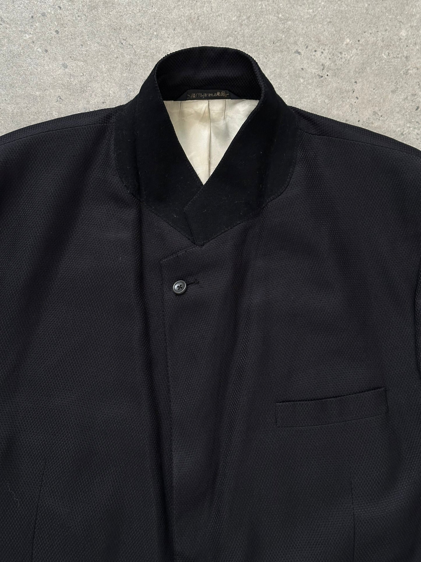Burberry 1990s Pure Silk Single Breasted Blazer - 46R/XL
