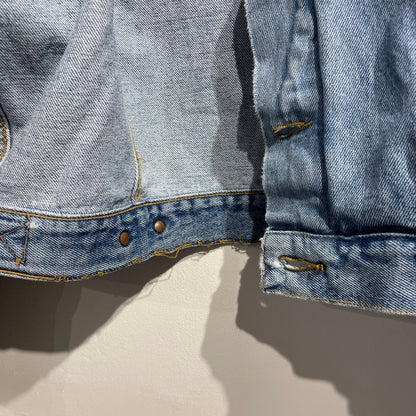 Katharine Hamnett Denim Trucker Jacket | O/S, Light Blue