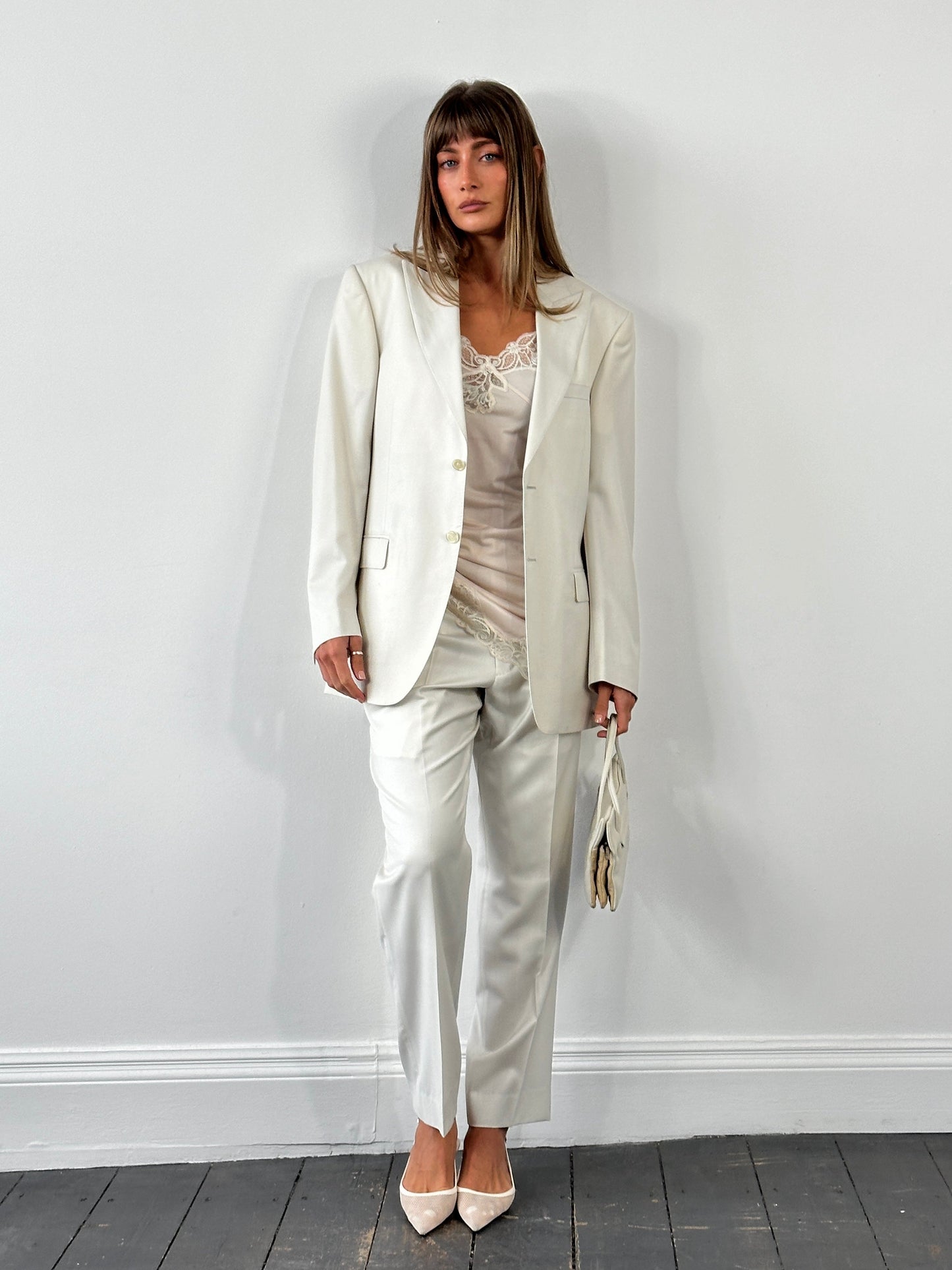 Versace Collection 2000s Straight Leg Suit - 40R/W32