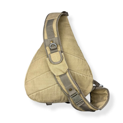 2000's Canvas Multipocket Sling Bag | Default Title, Red