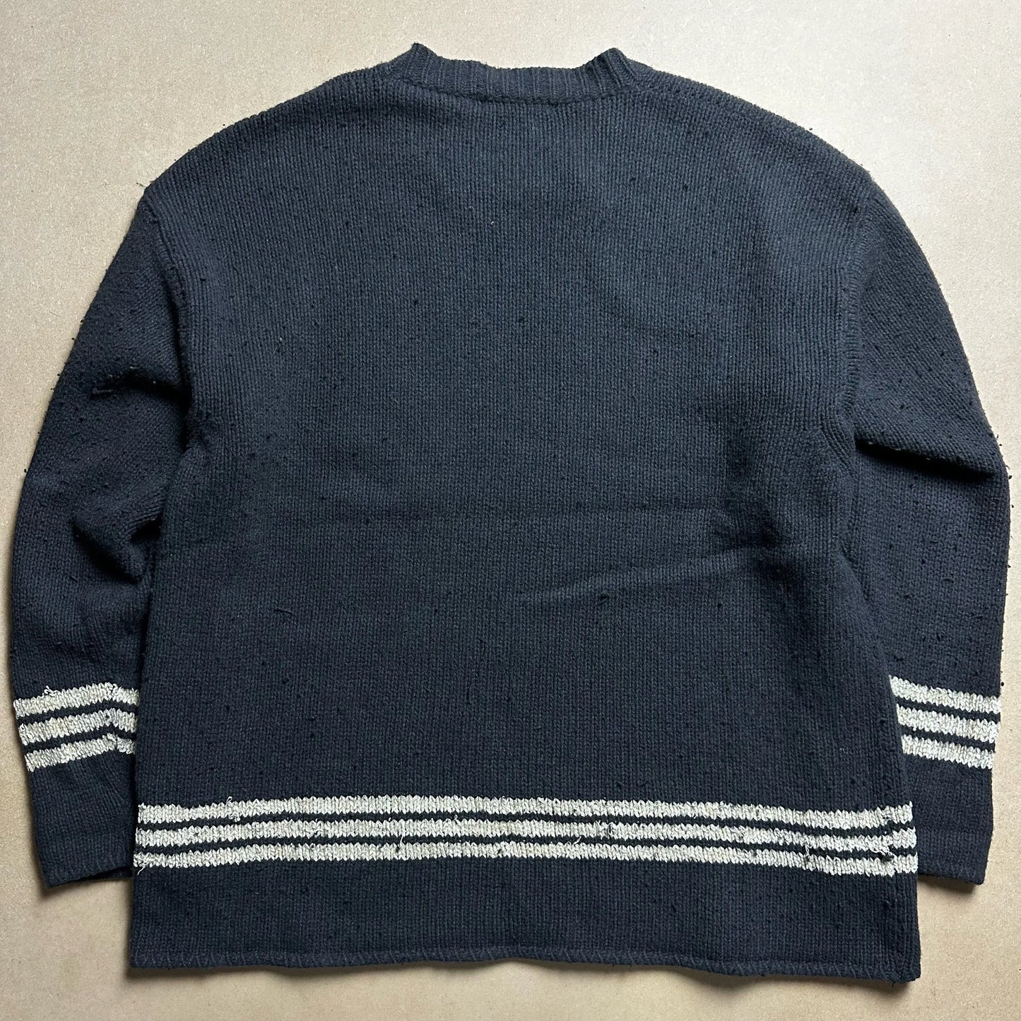 A/W1997 Compass Embroidered Wool Knitted Jumper