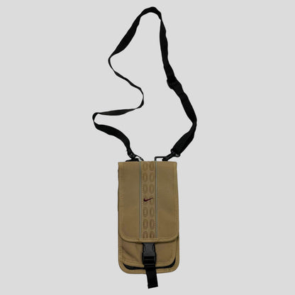 Nike 2005 Crossbody Tri-fold Wallet Bag | O/S, Red