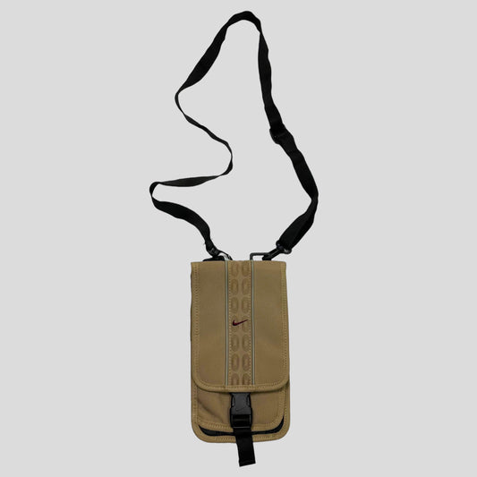 Nike 2005 Crossbody Tri-fold Wallet Bag | O/S, Red