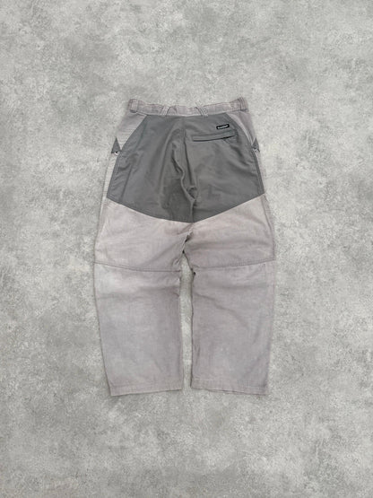 nike acg 2000s technical corduroy cargo trousers (m) | Default Title, Grey