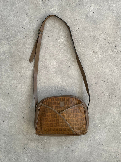 Fendi 1980s FF Monogram Crossbody Bag