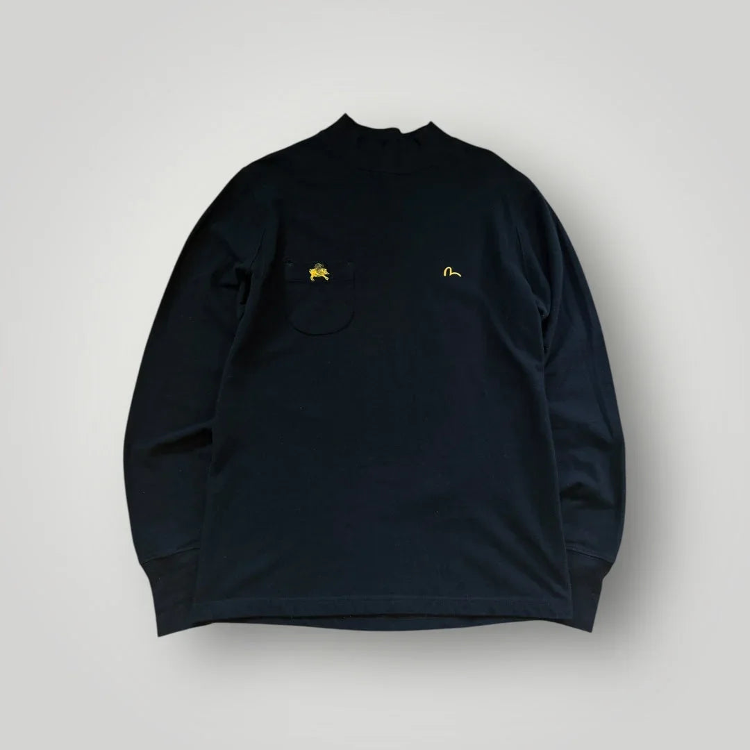 Evisu Yamane Light Mock Neck Jumper L