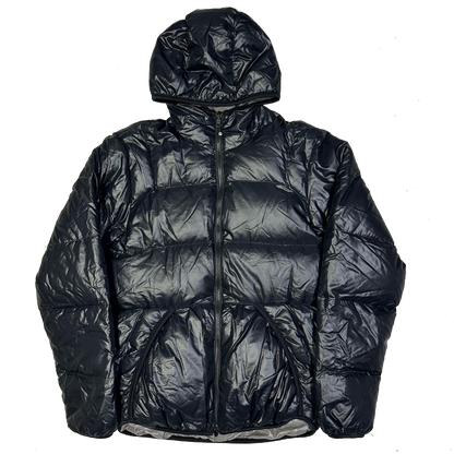 Camp 7 Reversible Puffer Jacket In Grey & Black ( L )