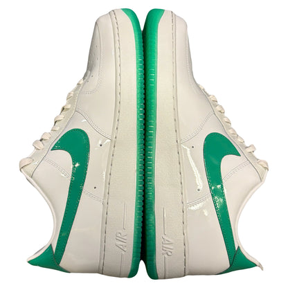 Nike Patent Air Force 1 In White & Green (11UK/12US)