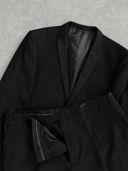 Vintage Tuxedo Single Breasted Suit - 46L/W38