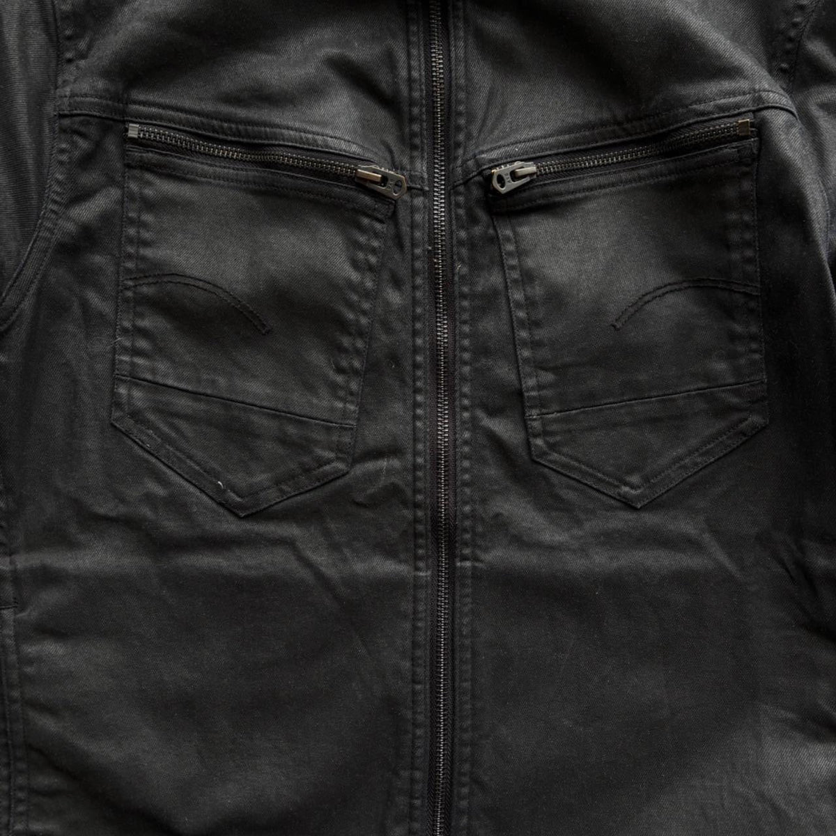G-STAR WAXED JACKET | O/S, Black