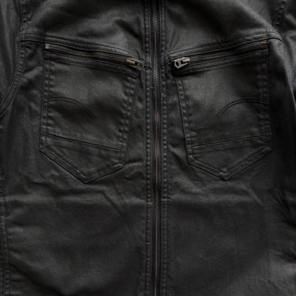 G-STAR WAXED JACKET | O/S, Black