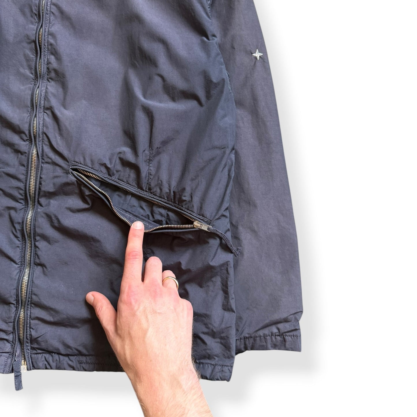 SS2003 Stone Island Denims 'Stellina' Jacket (XL) | XL, Multicoloured