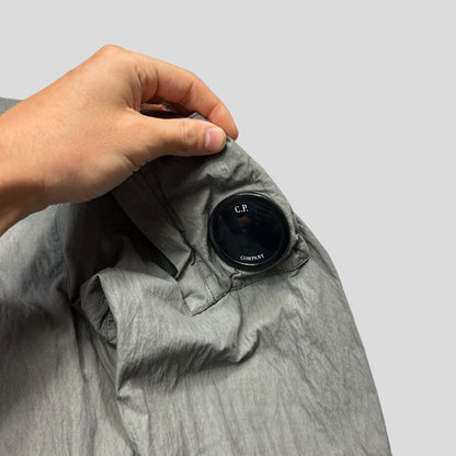 CP Company 00’s Steel Grey Goggle Nylon Shimmer Jacket - IT48 (M)