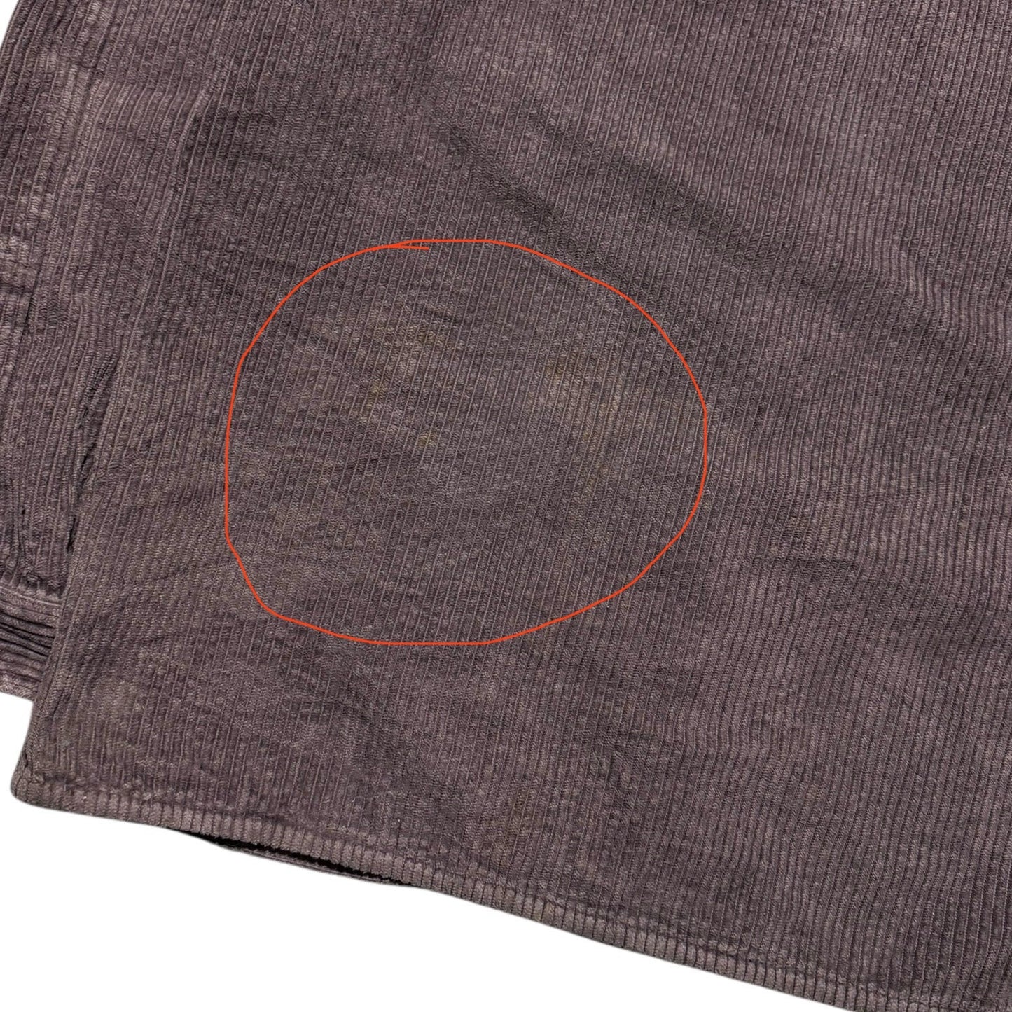 Stone Island Heavy Corduroy Shirt | XL, Faded Purple
