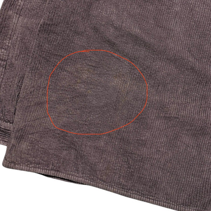 Stone Island Heavy Corduroy Shirt | XL, Faded Purple
