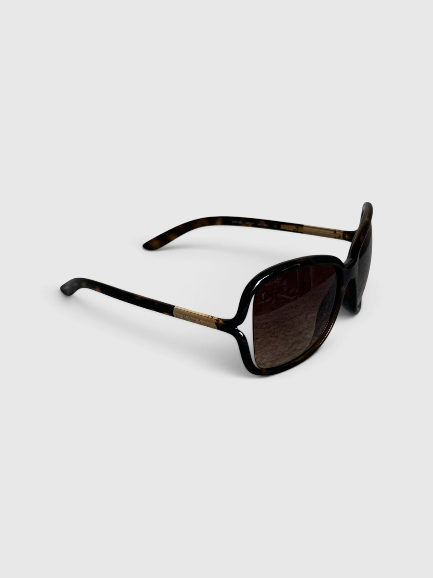 2000s Prada Oversized Sunglasses | O/S, Brown