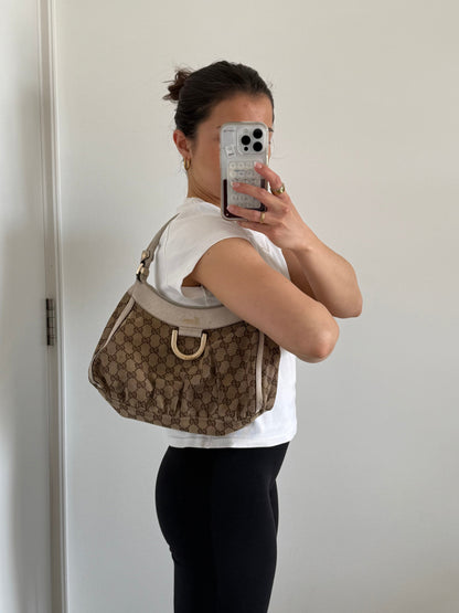 2008 Gucci GG Monogram D-Ring Mini Shoulder Bag | O/S, Multicoloured