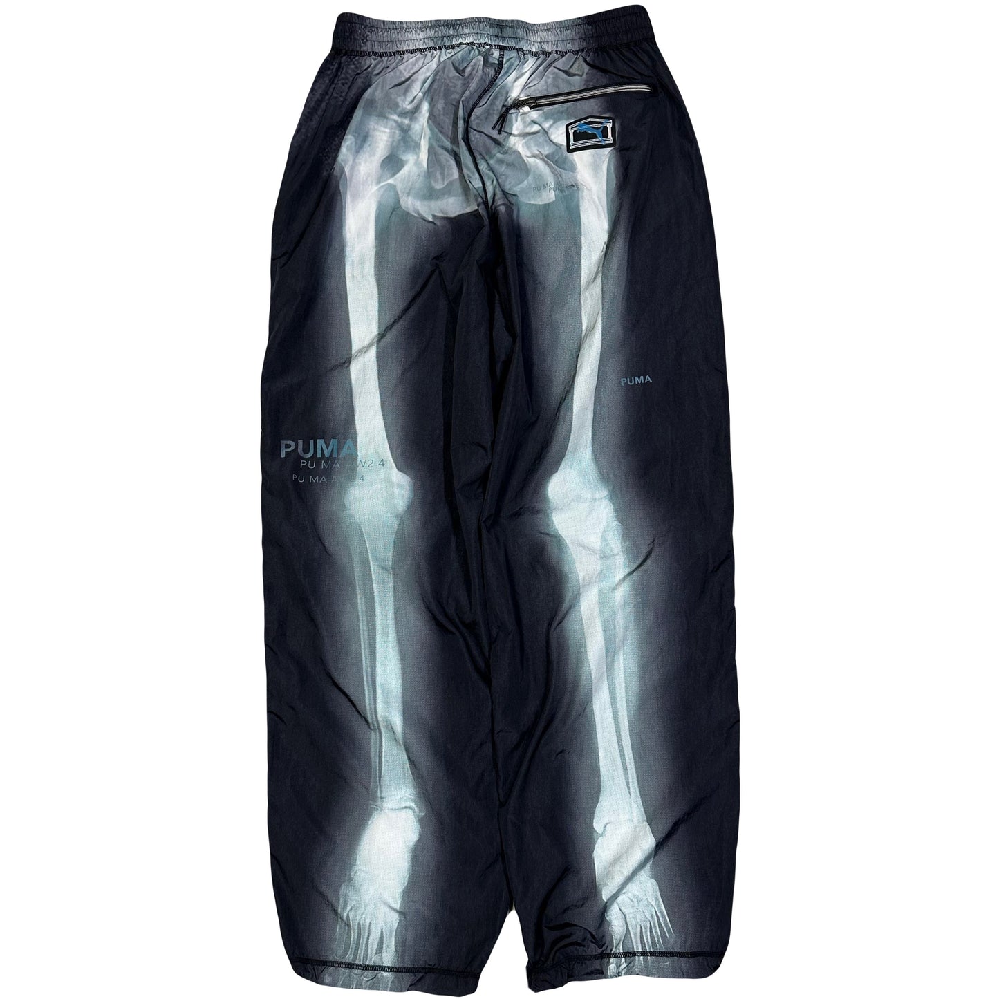 Puma X Aries X-Ray Skeleton Bottoms In Black ( L )